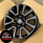Диски R18 6x139.7 Toyota land cruiser Prado 120/150 Lexus GX BlackOnyx