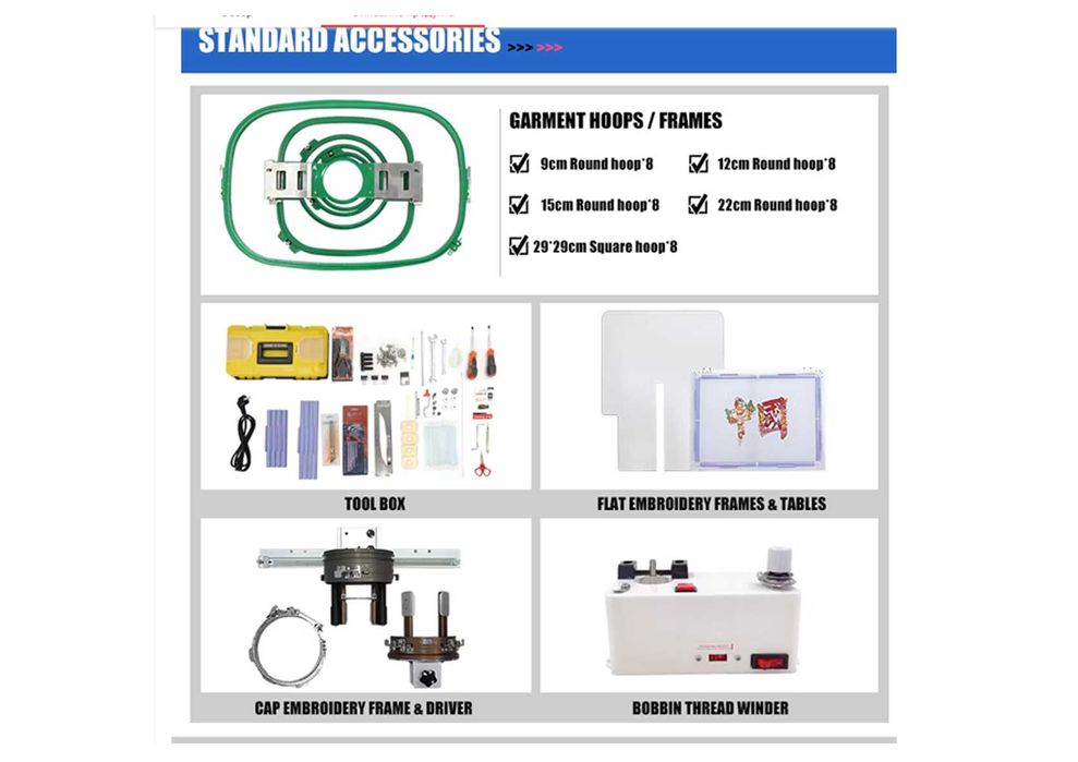 Вышивальная машина GALAXY GX 1204 (максимальная комплектация)