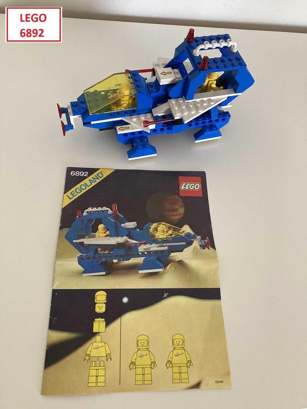LEGO Space Classic: 6985; 6940; 6892; 6929; 6874; 6880; 897; 6841
