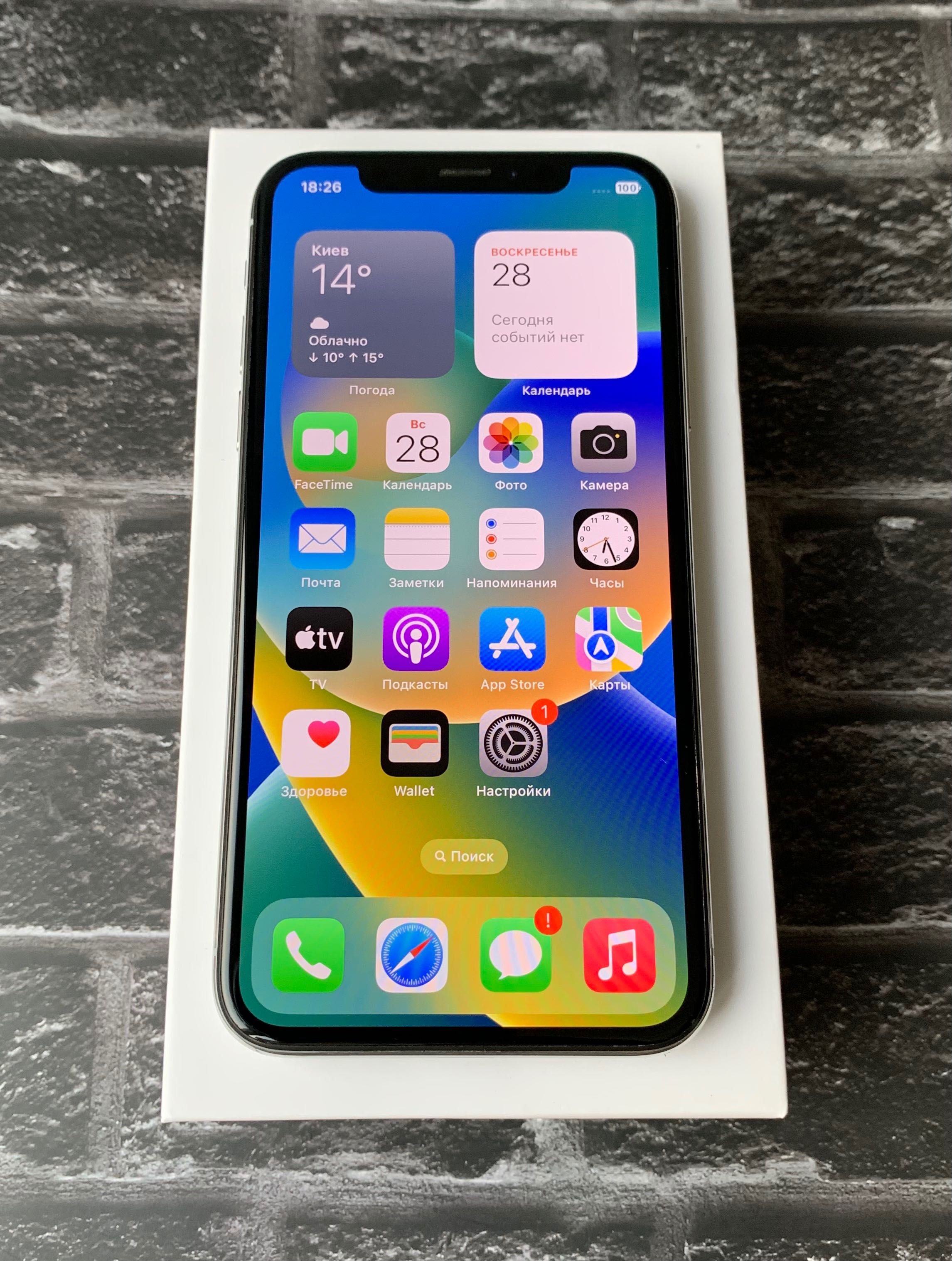 iPhone X 256 White(neverlock)