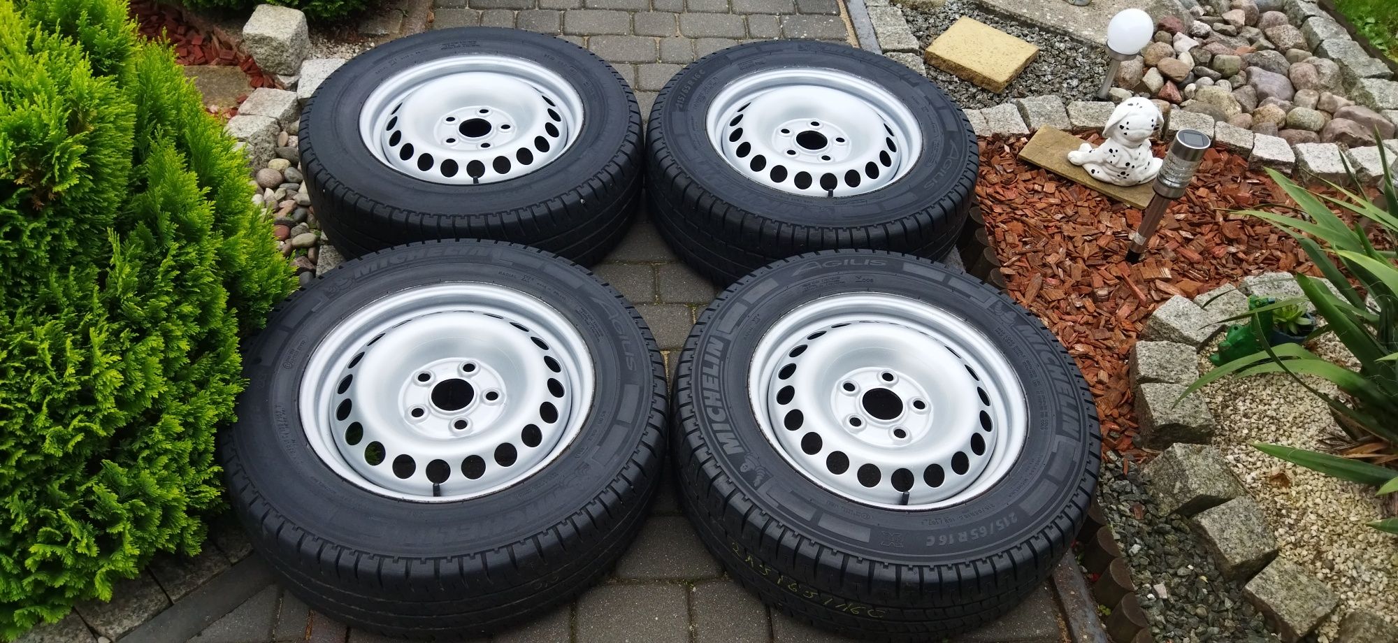 5x120 16 Cali Koła Stal 215/65/16 C VW Transporter Caravelle T5