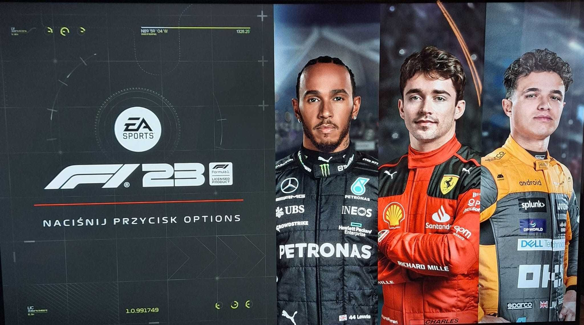 F1 23 Gra PS4 PS5 Płyta Oryginał Polska Wersja Wysyłka Odbiór