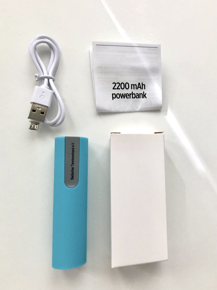 Powerbank XD Collection Compact 2200 mAh Niebieski/Szary