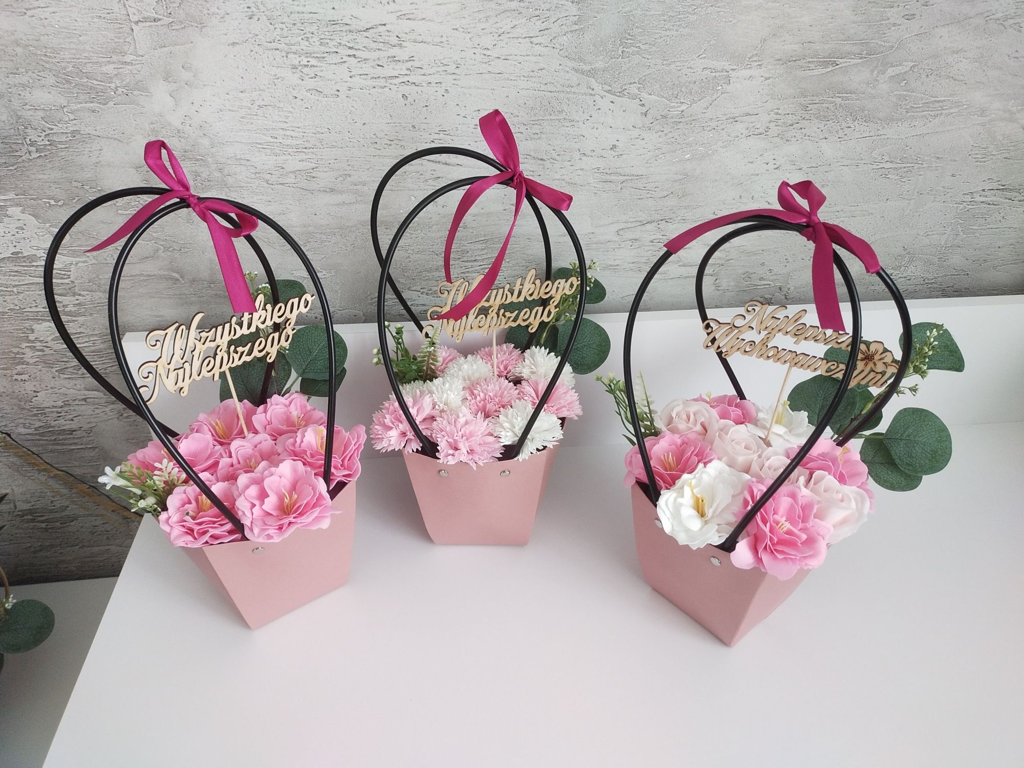 Mydlane flower boxy