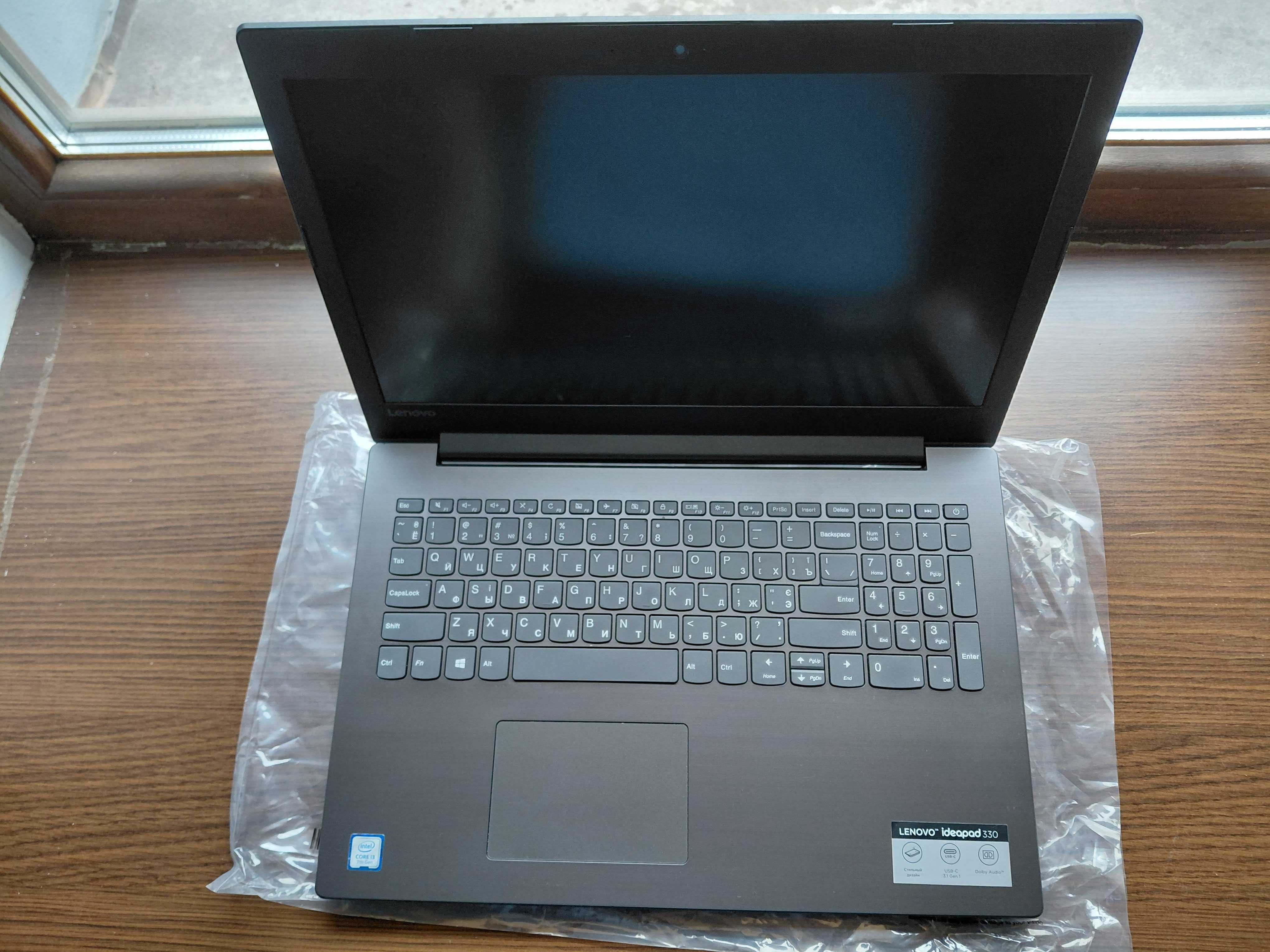 ноутбук Lenovo ideapad 330-15IKB intel i3 7020u