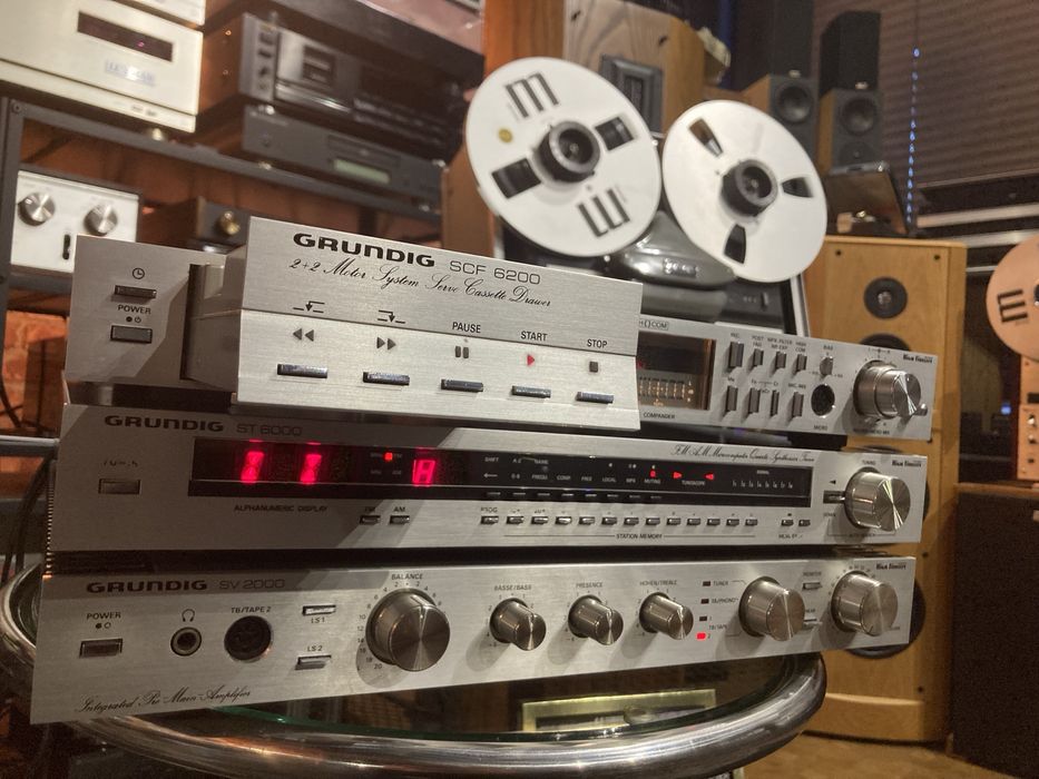 Retrospekcja Zestaw Grundig SCF-6200 ST-6000 SV-2000