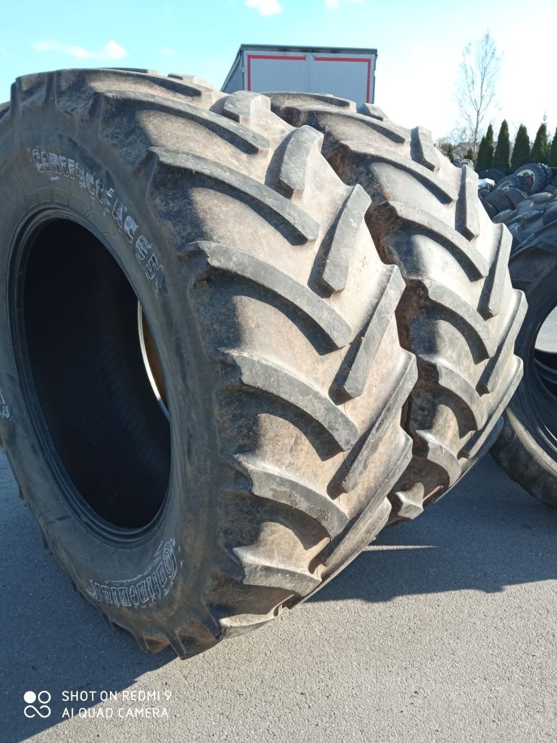 650/65R38 Continental opony używane rolnicze para