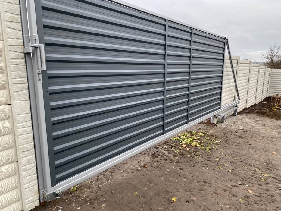 Ворота , відкатні , розпашні , калітка , навес