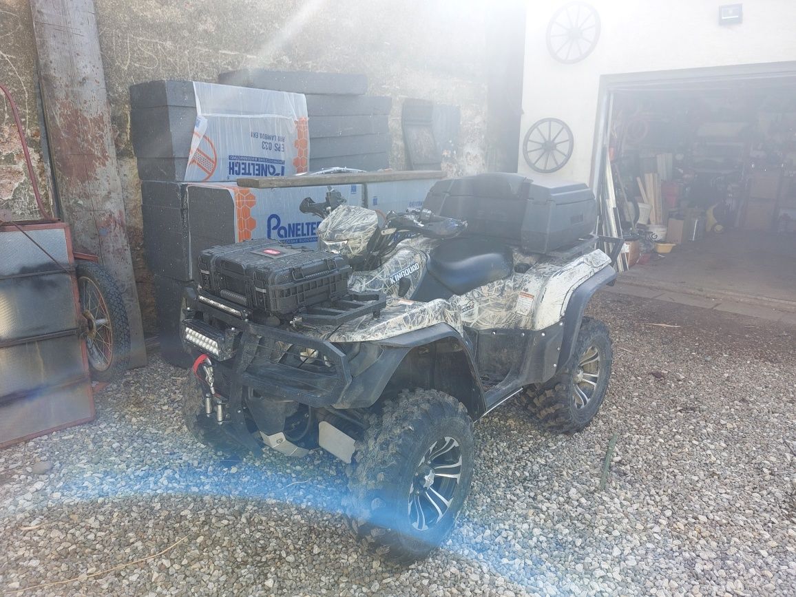 Suzuki kingquad 750 zarejstrowany