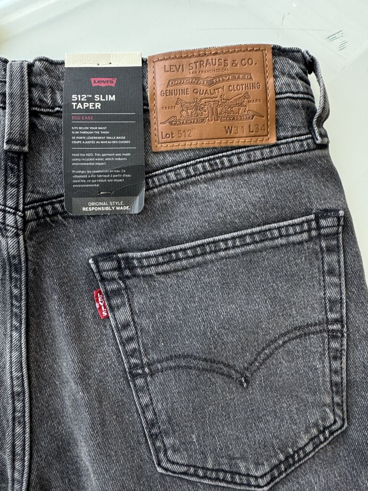 Джинси оригінал Levis 512