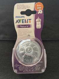 Smoczek Philips Avent anatomiczny, antykolkowy silikon 6 m +