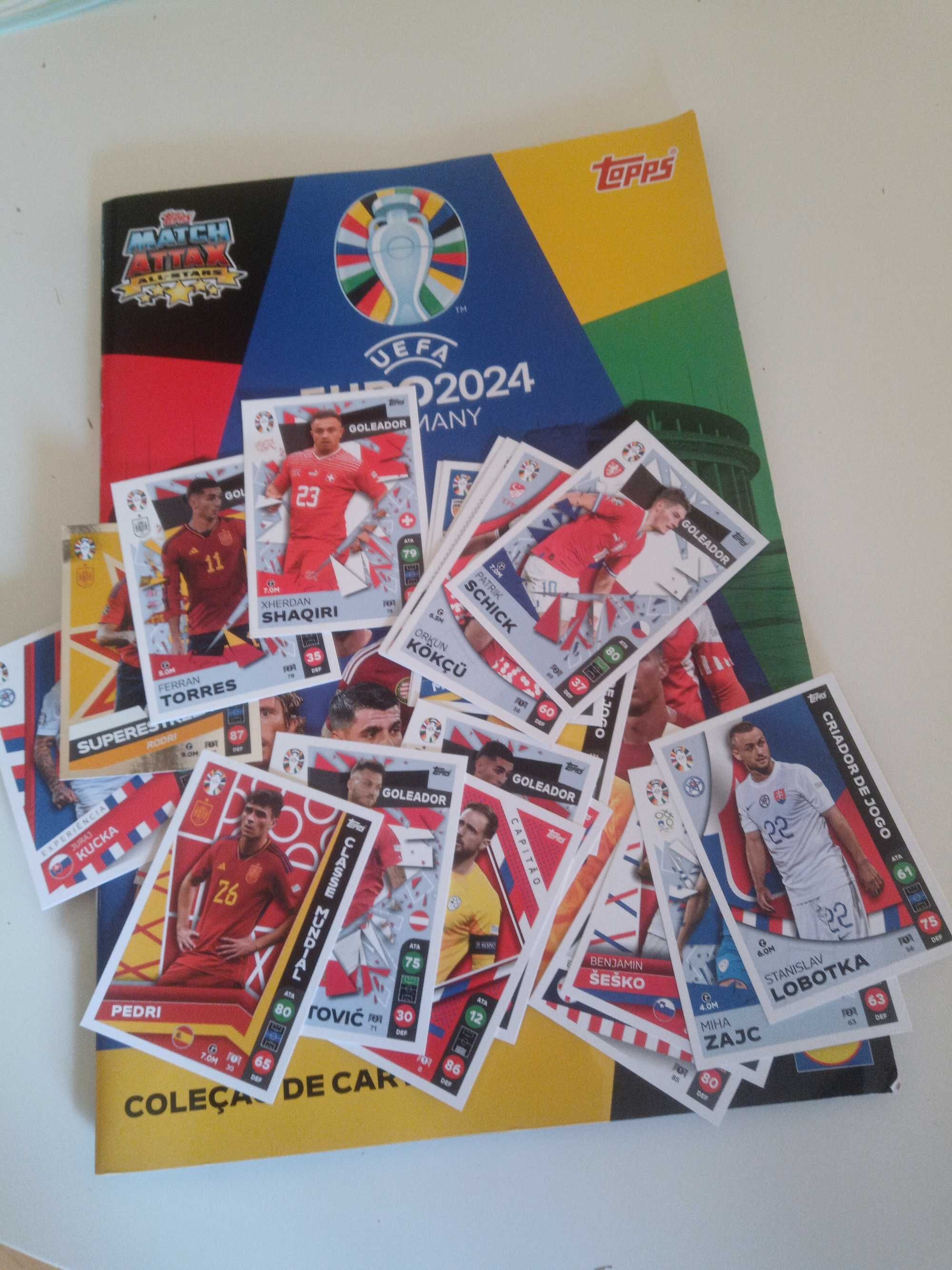 Troca cartas Euro 2024 Lidl