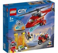 NOWE klocki LEGO City 60281 Strażacki helikopter ratunkowy