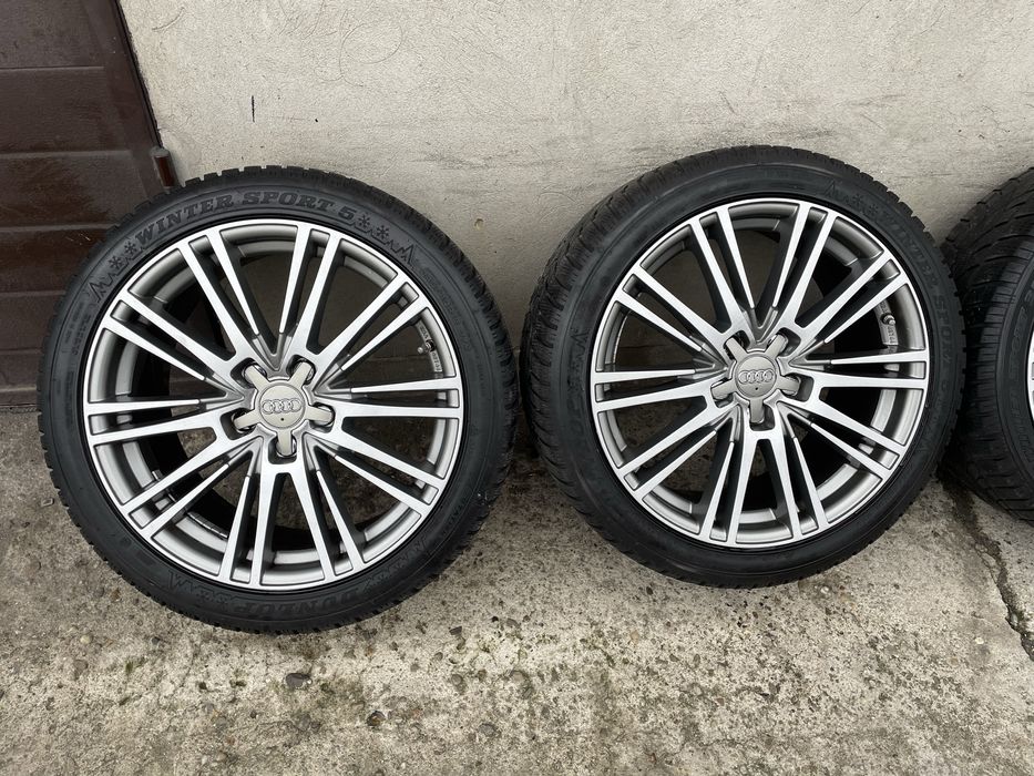 (7)Koła, Felgi 5x112 18” Germany, Audi, Zimowe