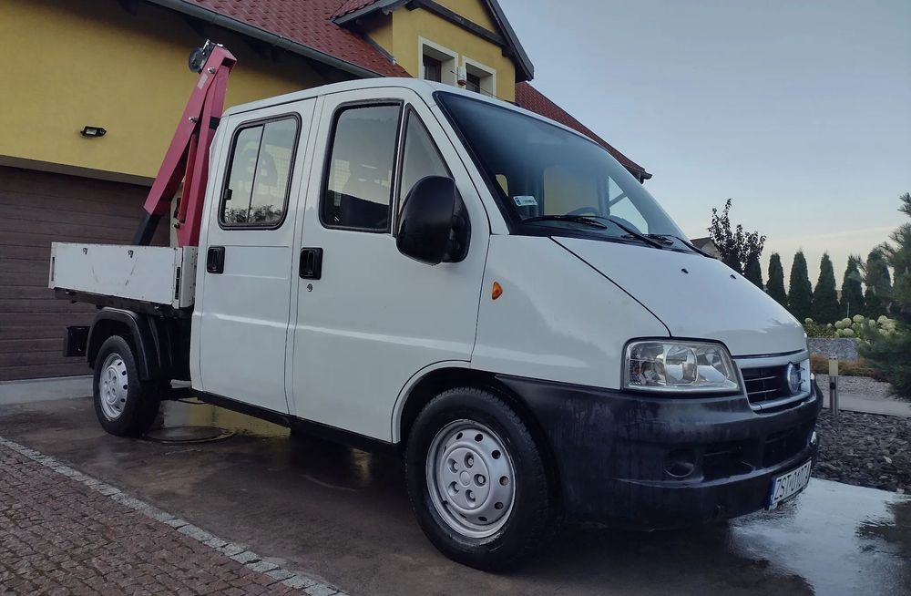 Fiat Ducato  Ducato Doka Kiper Gaz LPG Żuraw HDS Wywrotka Brygadówka
