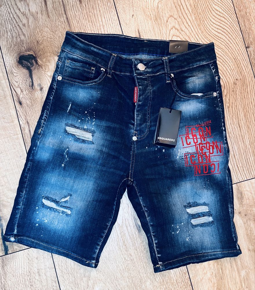 Dsquared2 spodenki jeansowe 30-33