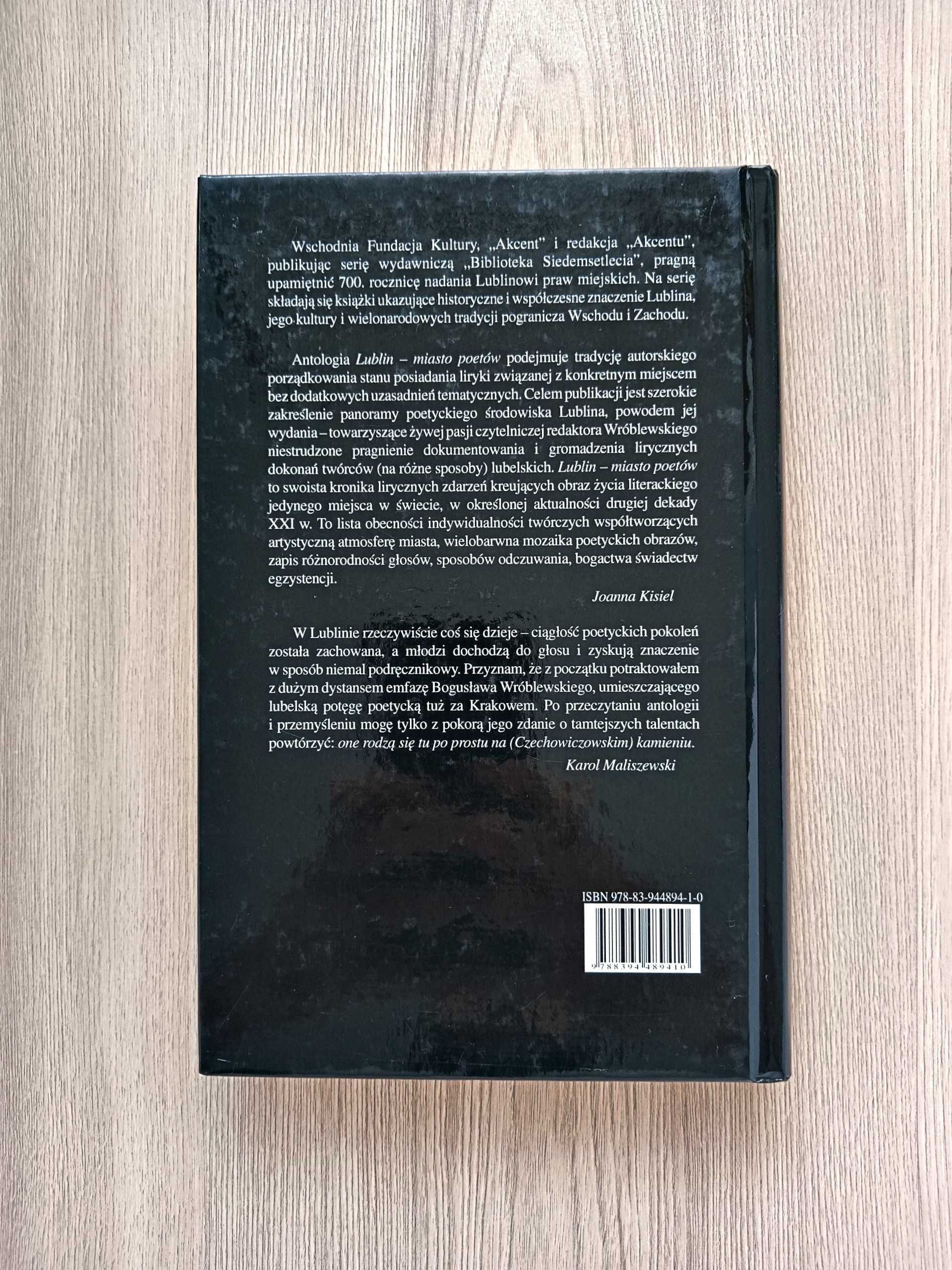 Lublin miasto poetów. Antologia - Bogusław Wróblewski