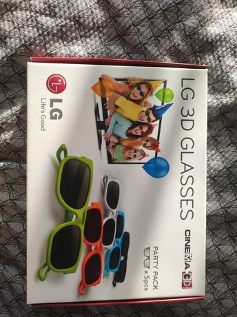 Okulary 3D do telewizora LG
