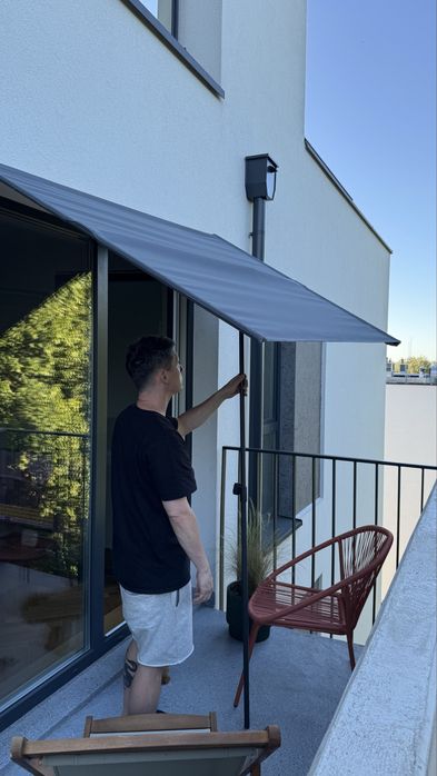 Parasol balkonowy markiza