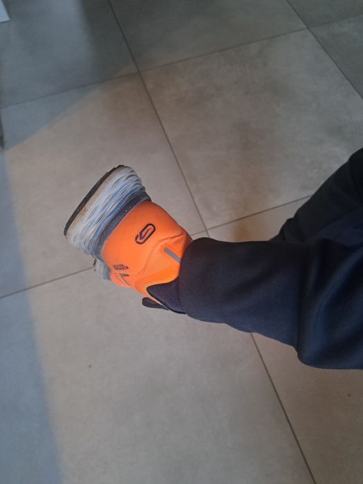 Buty sportowe do biegania KIPRUN damskie r. 39 24,5 cm pomarańczowo-gr