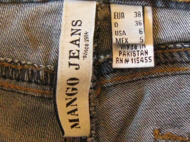 Джинсы Mango Jeans.