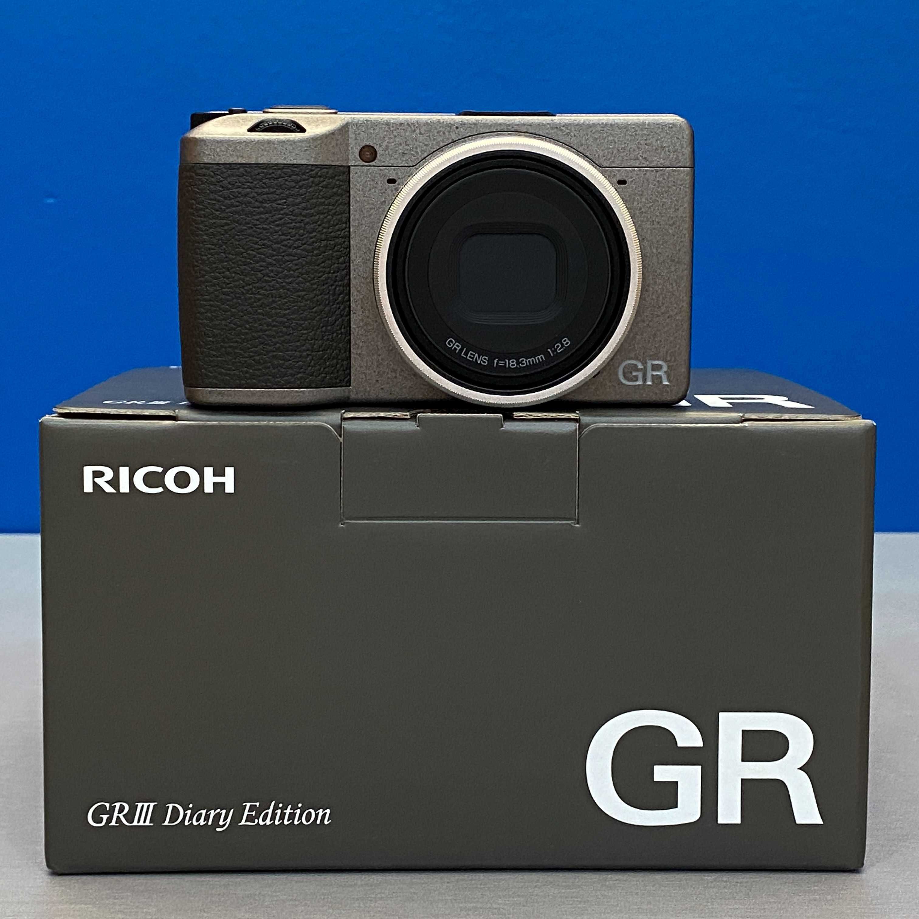 RICOH GR III (24.2MP) - Diary Edition - NOVA - 3 ANOS DE GARANTIA