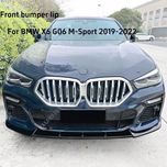 Губа на передний бампер BMW X6 G06 LCI накладка на бампер сплитер обве