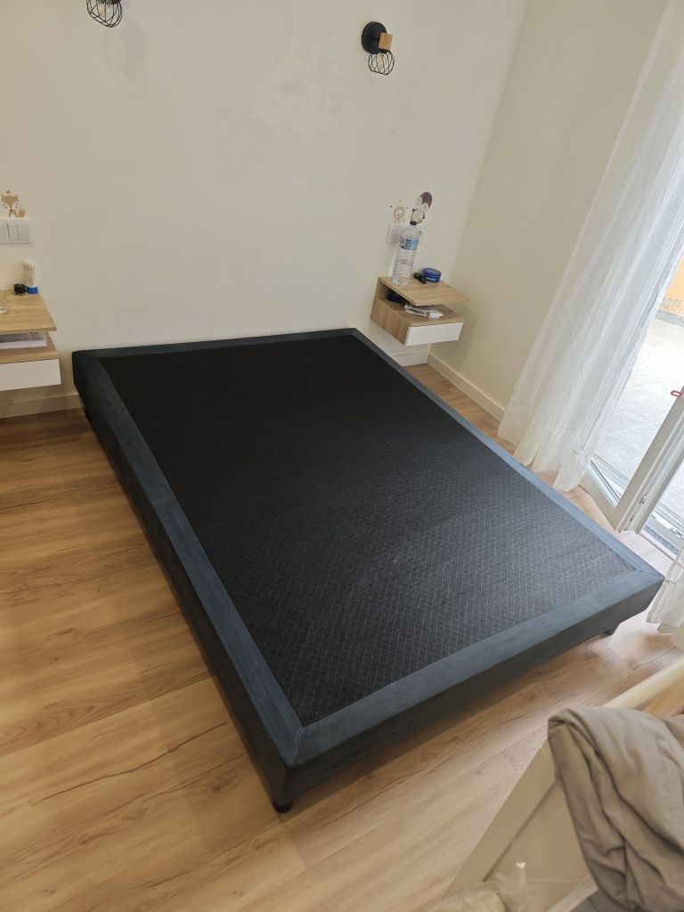 Cama casal para colchão 133x183