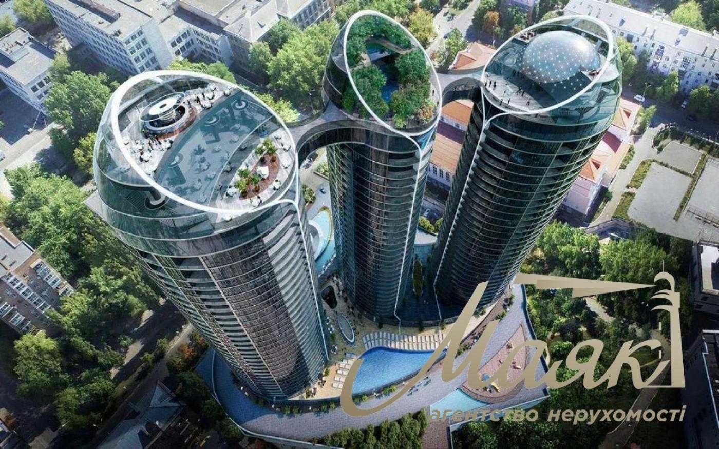 Продажа видовой 4х комнатной квартиры 122м с террасой ЖК Taryan Towers