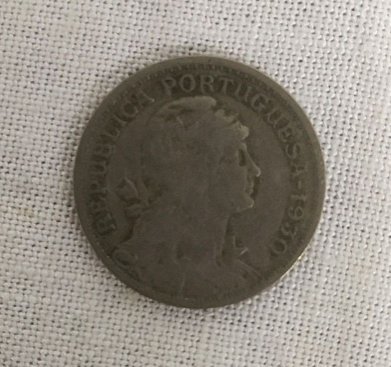 Moeda de 50 centavos - Cabo Verde de 1930