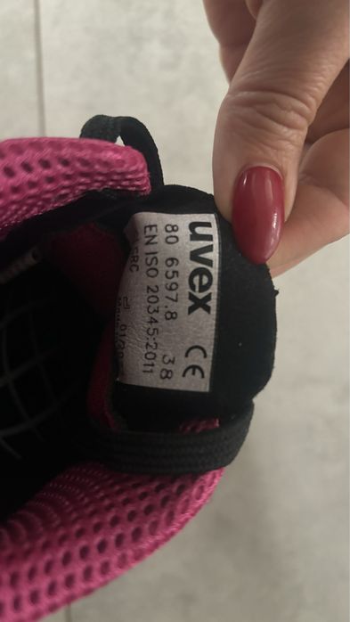 Buty robocze ochronne damskie Uvex S1 SRC ESD  65978 rozmiar 38