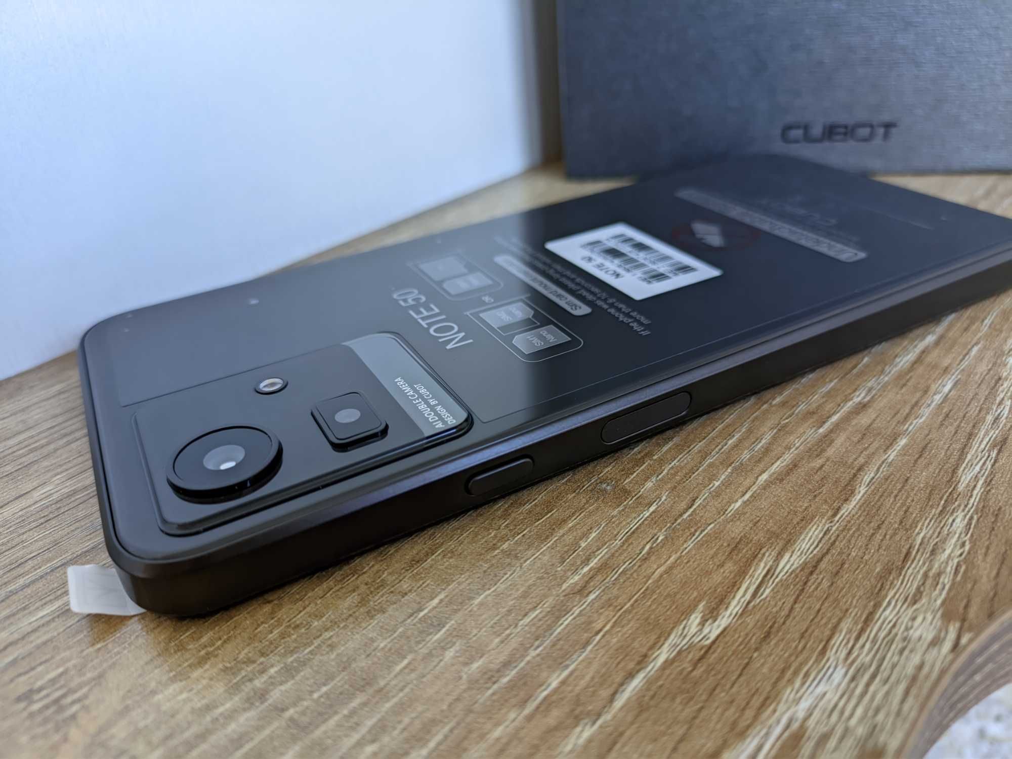 Cubot Note 50 8/256ГБ, 6.56"90Гц, 5200 мАг, 50мп, NFС, Новий смартфон