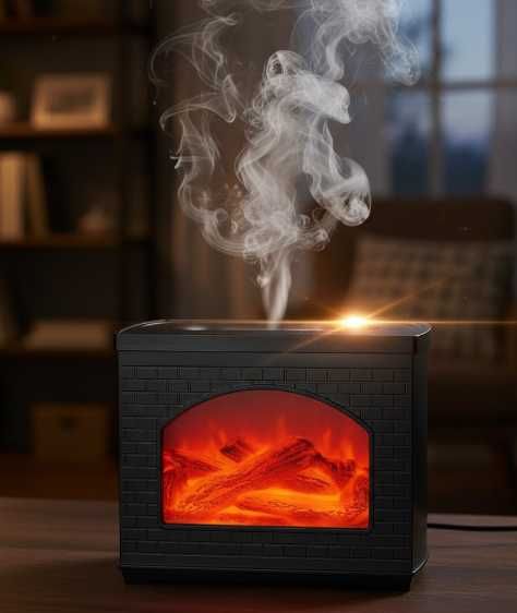 Ультразвуковой увлажнитель воздуха и аромадифузор и  подсветкой