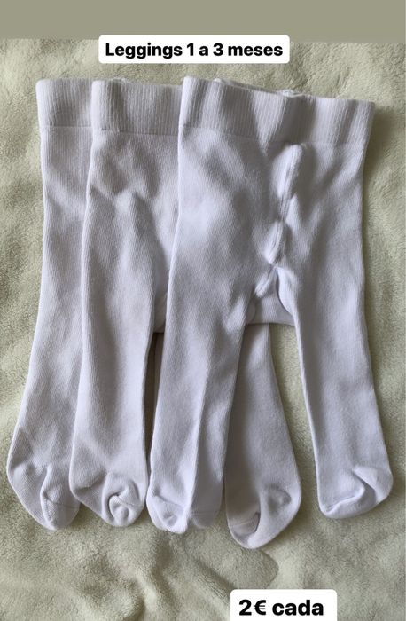 Leggings bebe 1 a 3 meses
