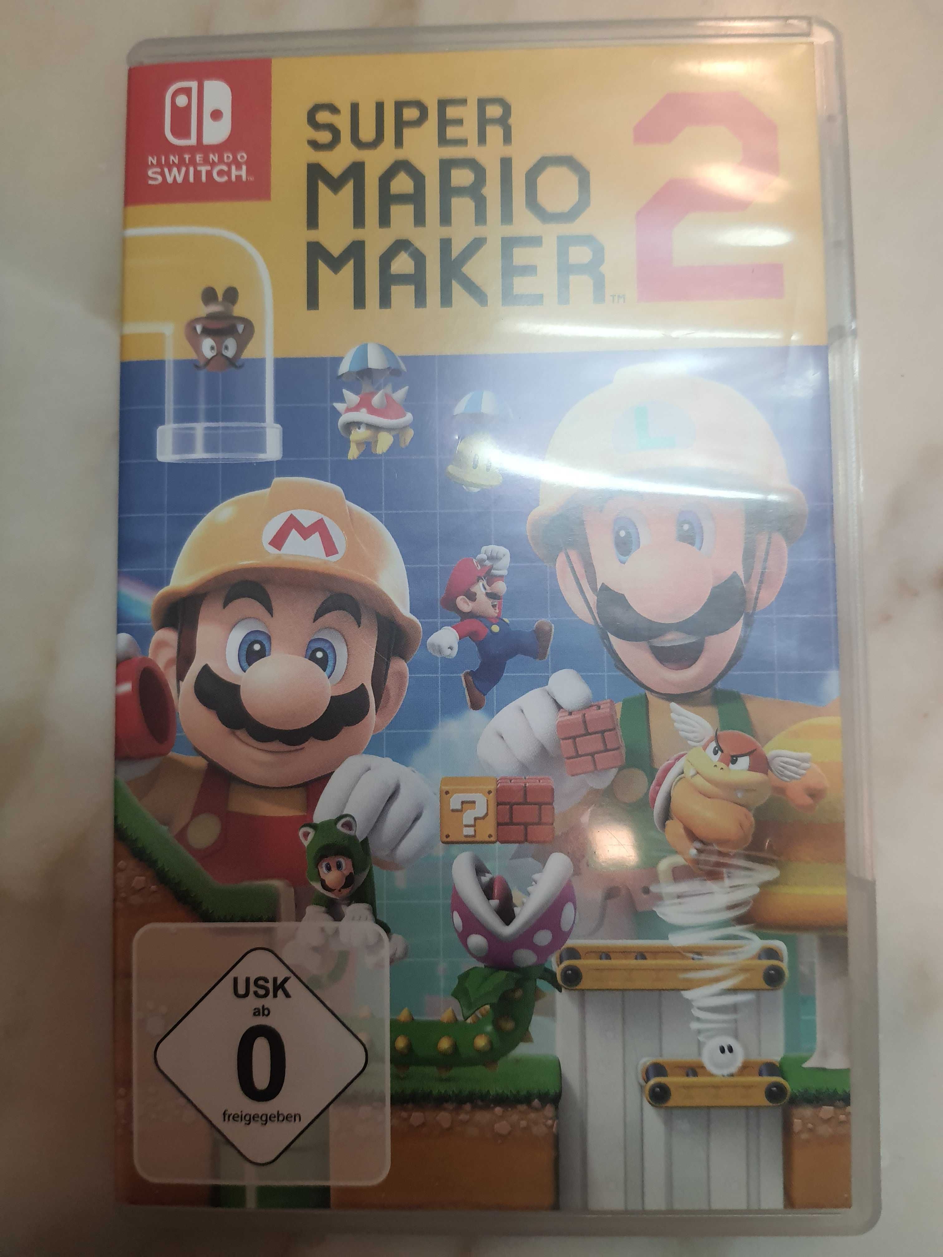 Mario Maker jogo nintendo switch