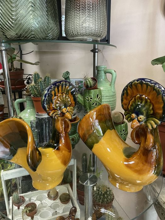 Статуетка Васильківського завода,майоліка,кераміка,Проторьєви.