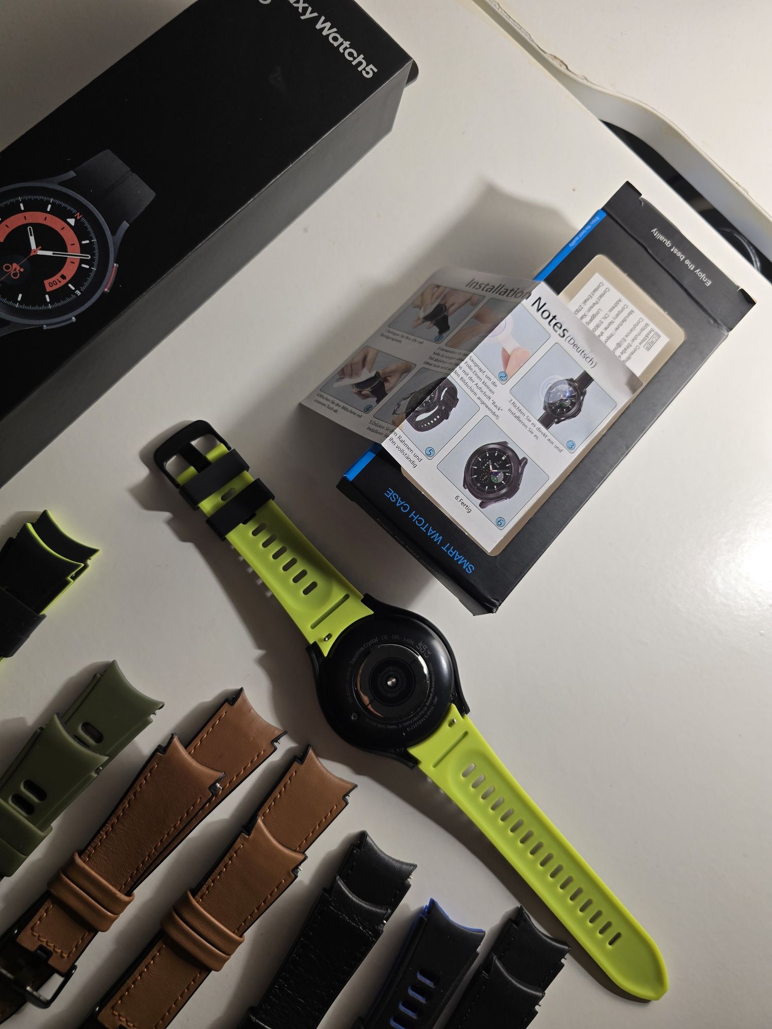 Relógio Samsung, modelo Galaxy Watch 5 PRO.

Com carregador e caixa or