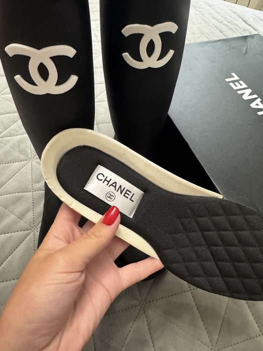 Гумові чоботи Chanel