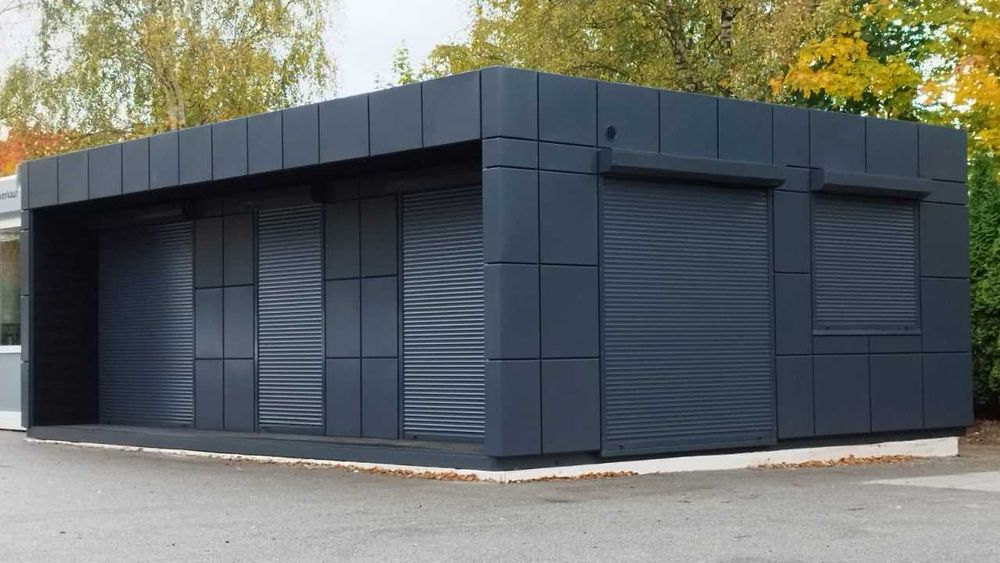 Pawilony handlowe, kontenery użytkowe, obiekty tymczasowe – producent