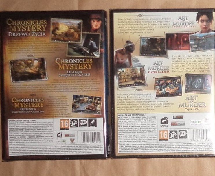 retro gry przygodowec PC 4 sztuk, Nostradamus, TopWare, CI games,