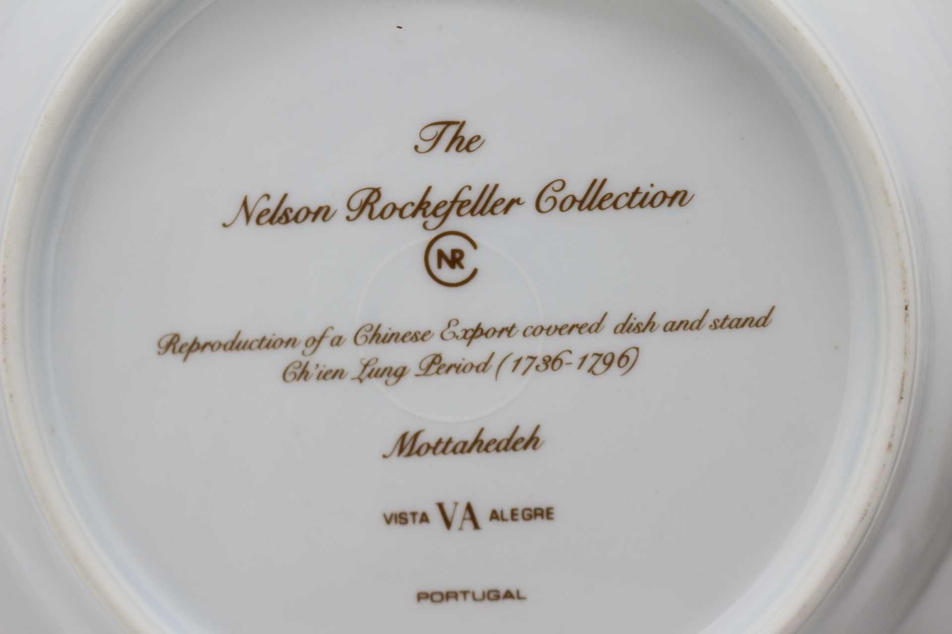 Prato Coberto Mottahedeh NELSON ROCKEFELLER Colletion Vista Alegre