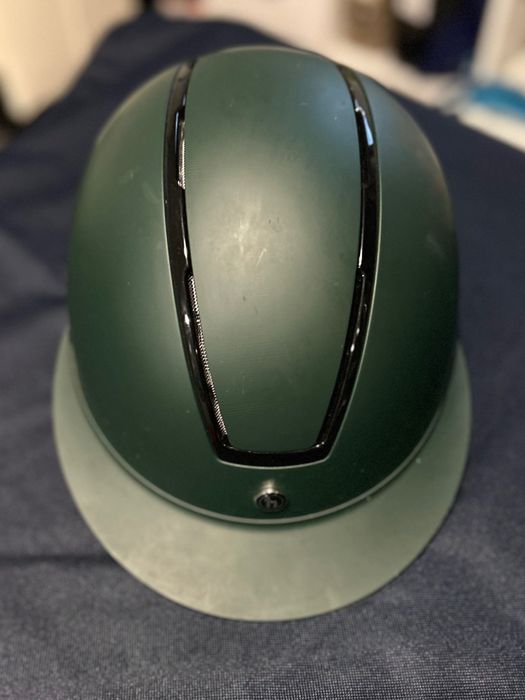 Kask zielony ohp z frakiem s w komplecie