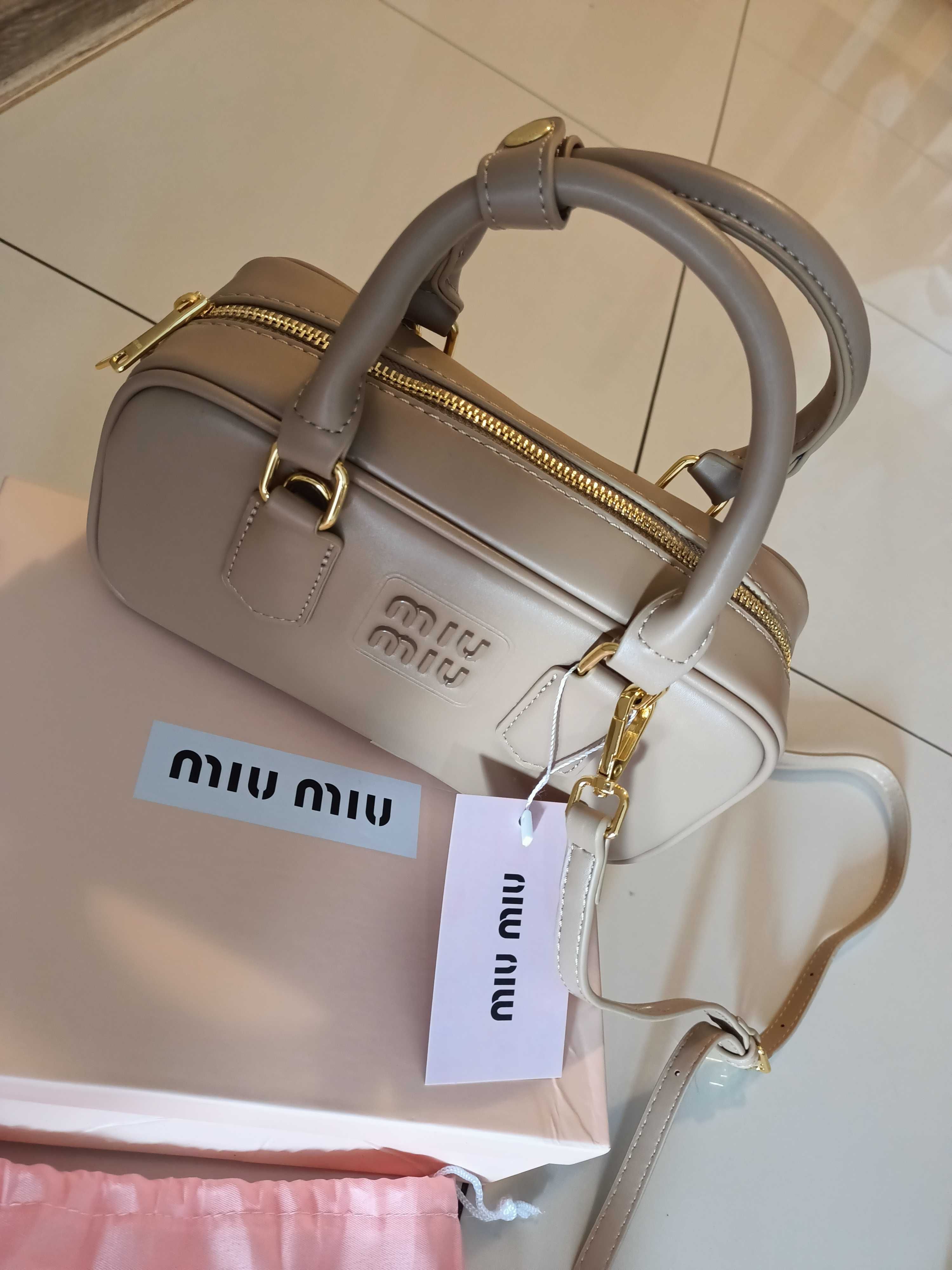 Miu miu nude bag