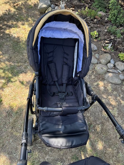 Wózek dziecięcy 4w1 Gold Lux, + baza ISOFIX