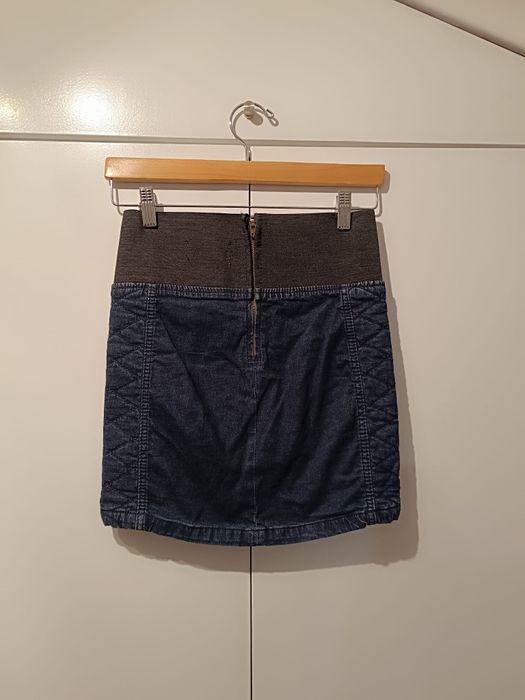 Saia de ganga cintura elástica Pull and Bear