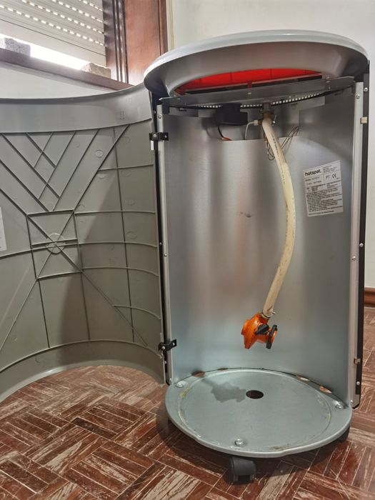 Aquecedor a gás HOTSPOT GALP PRETO Laranja