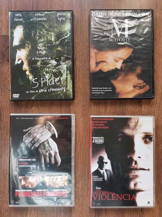 Filmes DVD Kiarostami, Antonioni, Cronenberg, Cohen, entre outros