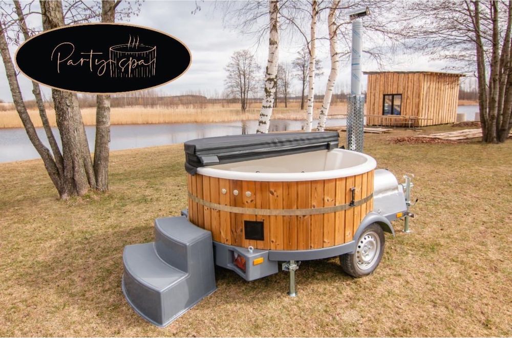 Wynajem mobilnej bali ogrodowej , jacuzzi mobilne , ruska bania