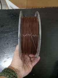 PLA филамент 1.75мм для 3D печати Pochatok Filament 0,75 кг коричневый