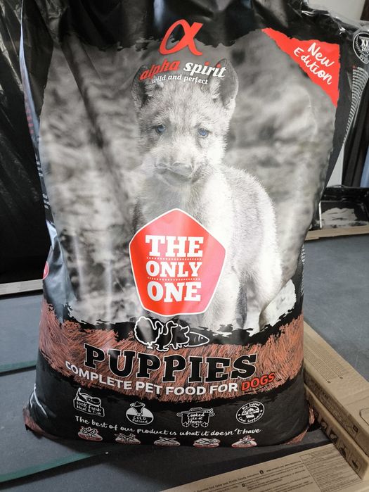 Alpha Spirit PUPPIES pełnoporcjowa sucha karma dla SZCZENIĄT INDYK 12k